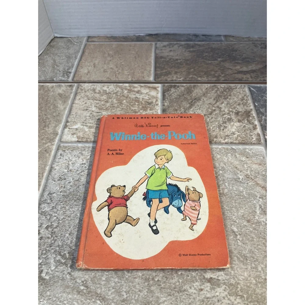 Whitman Big Tell A Tale Winnie the Pooh Authorized Edition Childrens Book